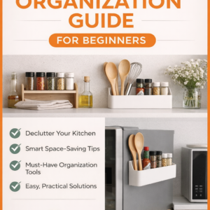 Small Kitchen Organization Ideas (No-Drill Space Saving Guide)