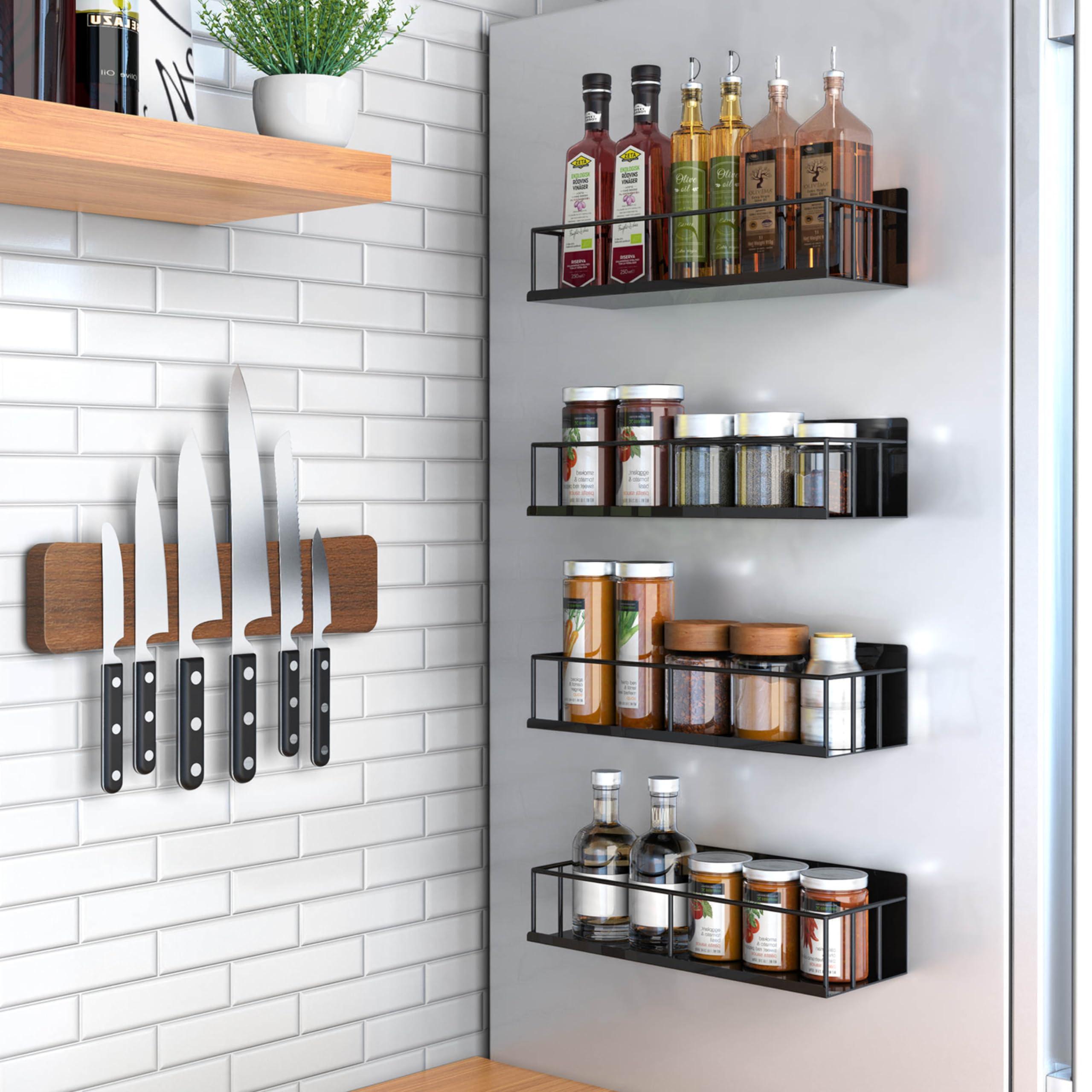 no drill kitchen organizer for small kitchen storage ideas